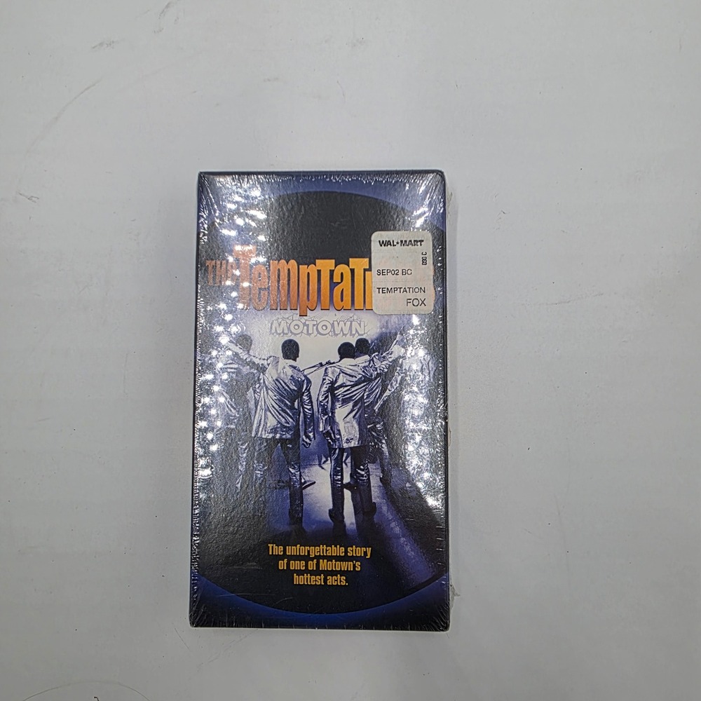 The Temptations Motown Movie VHS 1998 Factory Sealed Artisan New 07729-90303